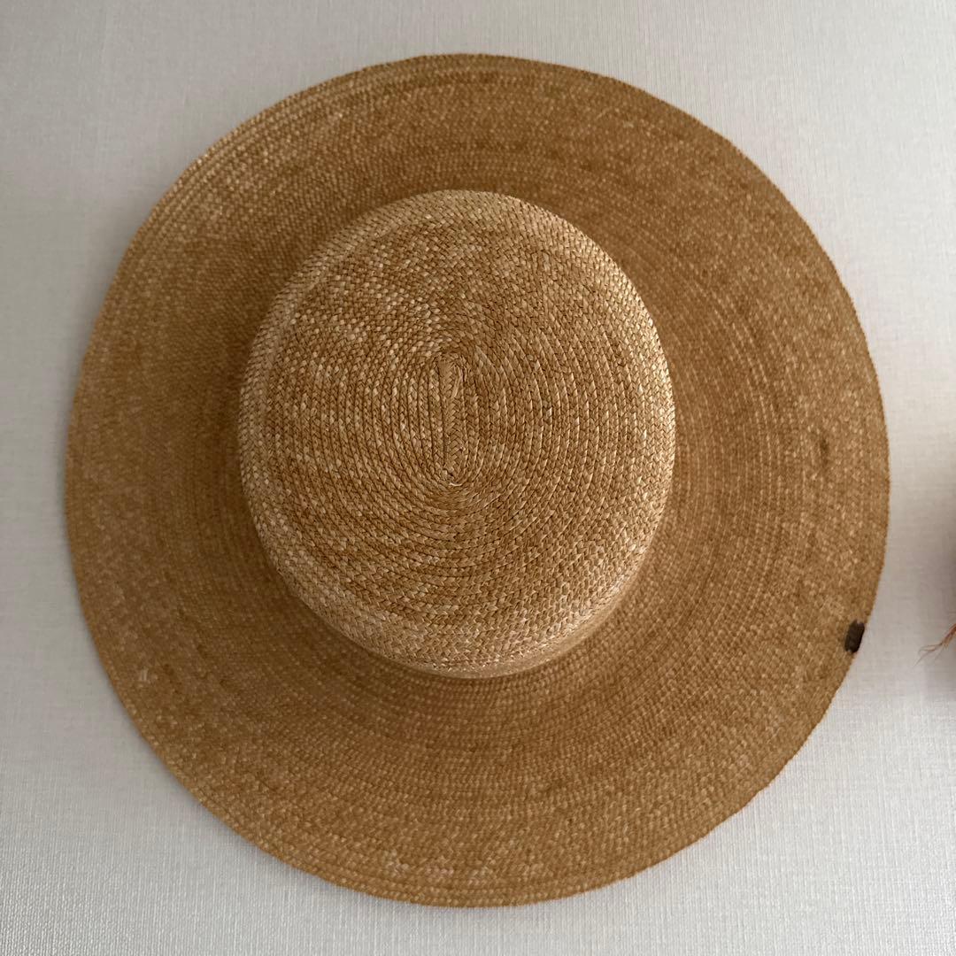 wicagrocery High Crown Long Brim 麦わら帽子
