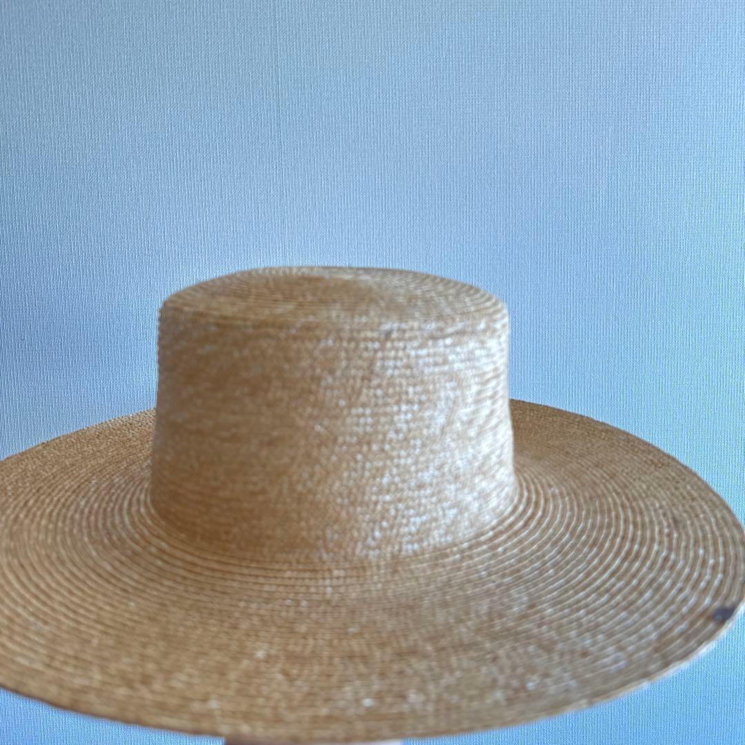 wicagrocery High Crown Long Brim 麦わら帽子