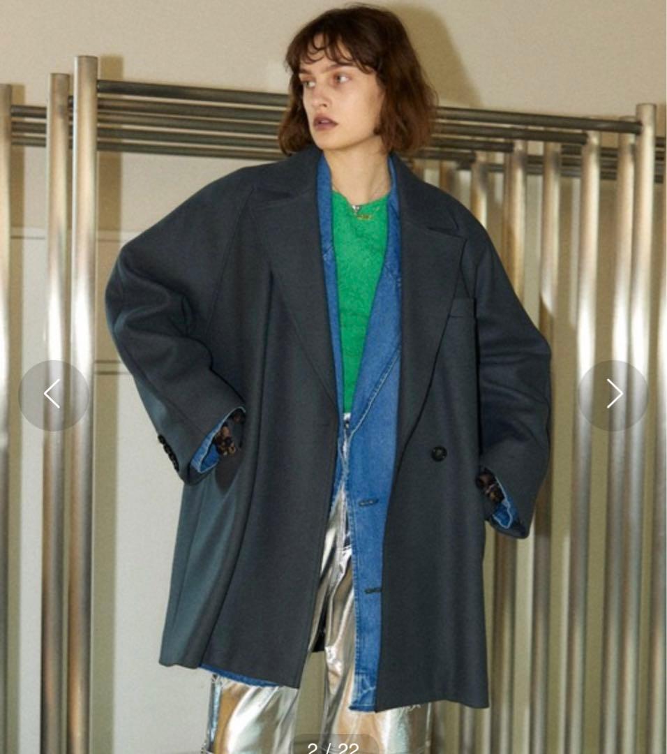 maison special スーパー140ルーズジャケットコート