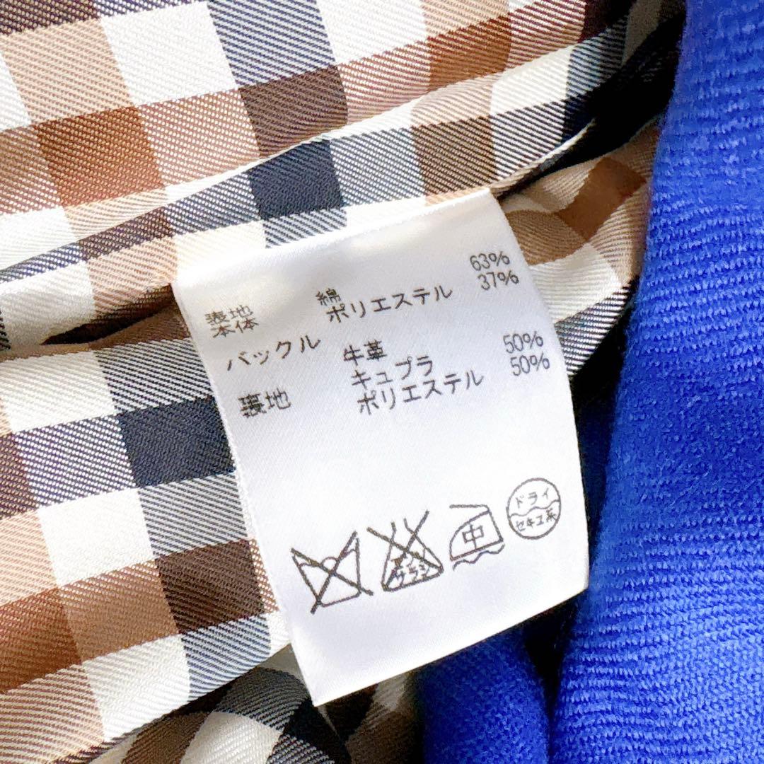 ほぼ未使用✨　アクアスキュータム　トレンチコート　ベージュ　ライナー　6