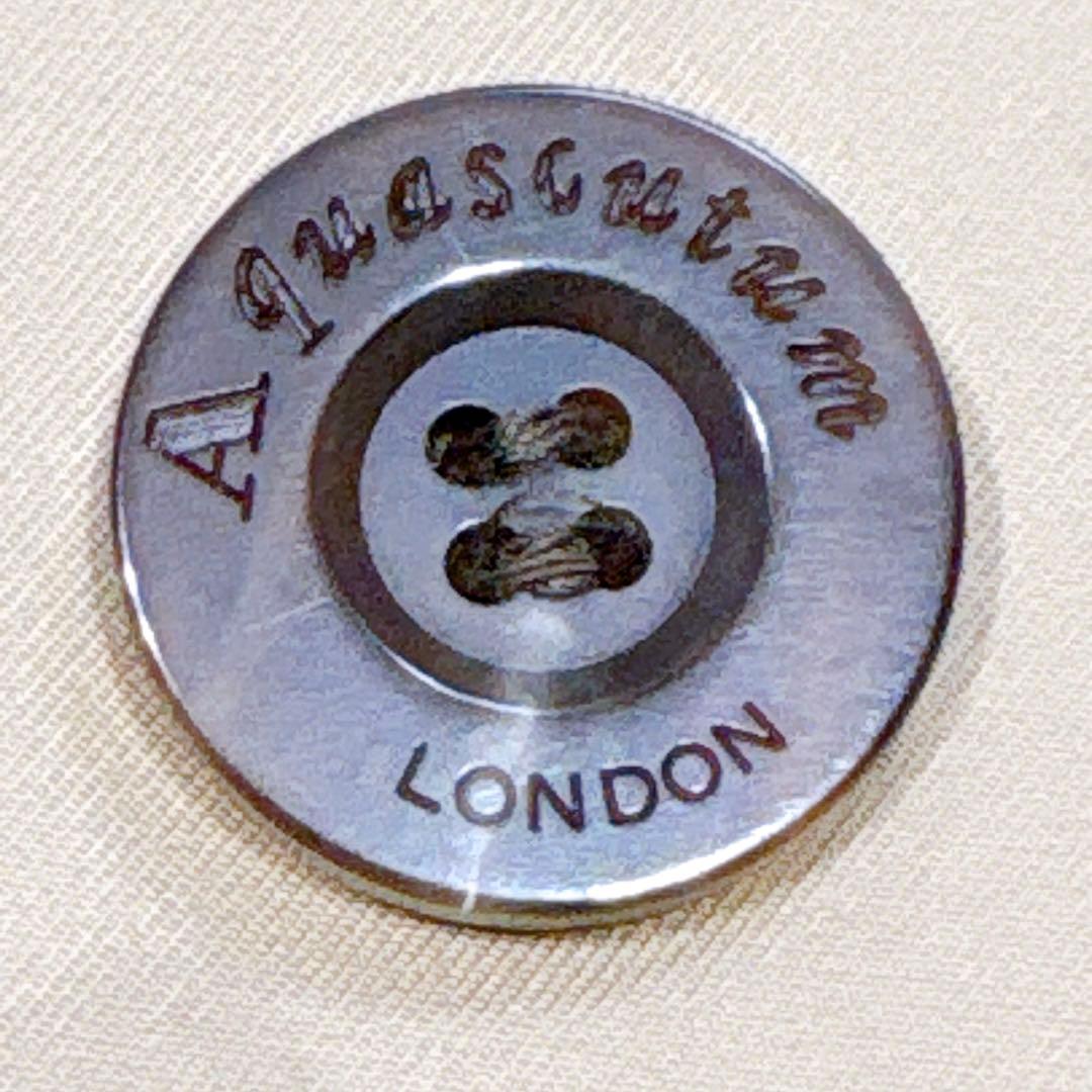 ほぼ未使用✨　アクアスキュータム　トレンチコート　ベージュ　ライナー　6