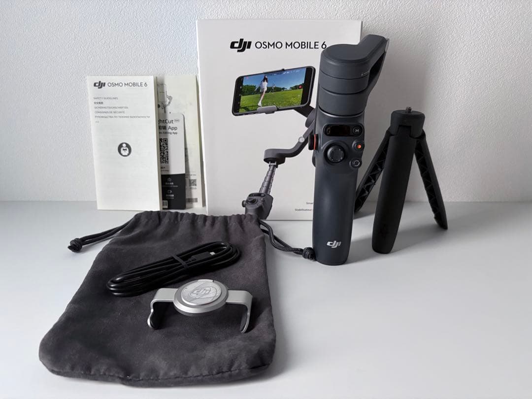 【極美品】DJI Osmo Mobile 6 ジンバル