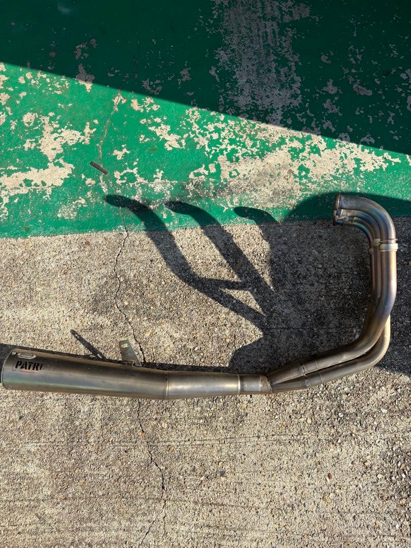 ゼファー400 BEET Patriot マフラー　チタン