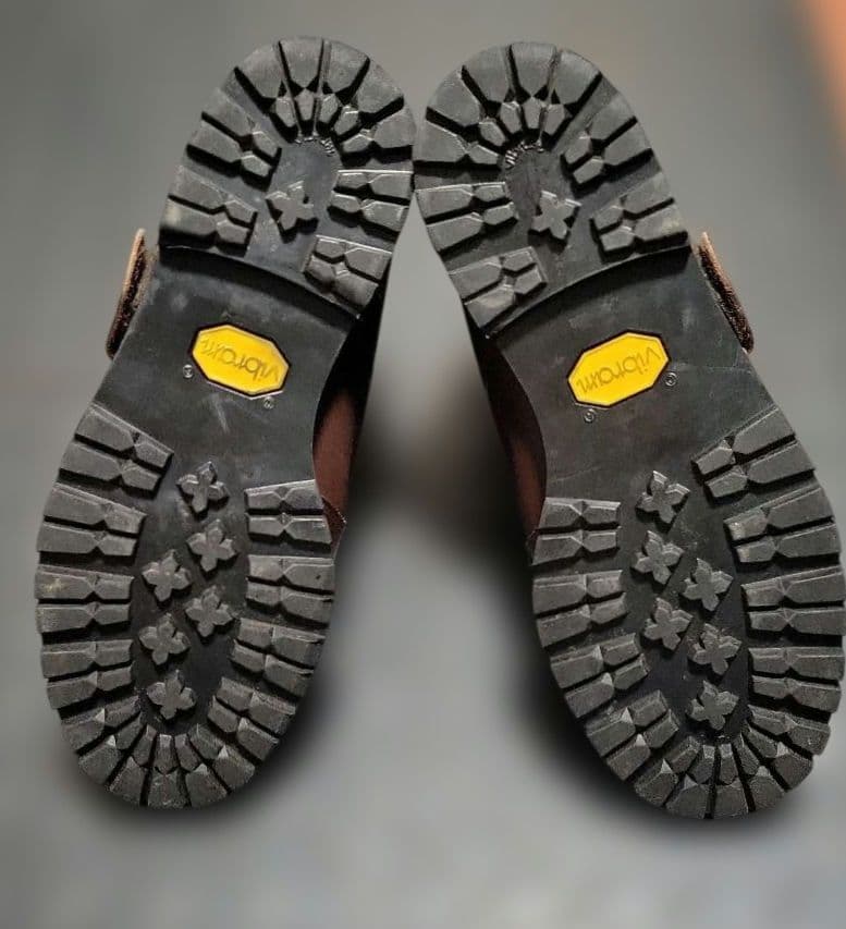 HONDA ホンダ　レザーショートブーツ　ブラウン　26cm　中古品！