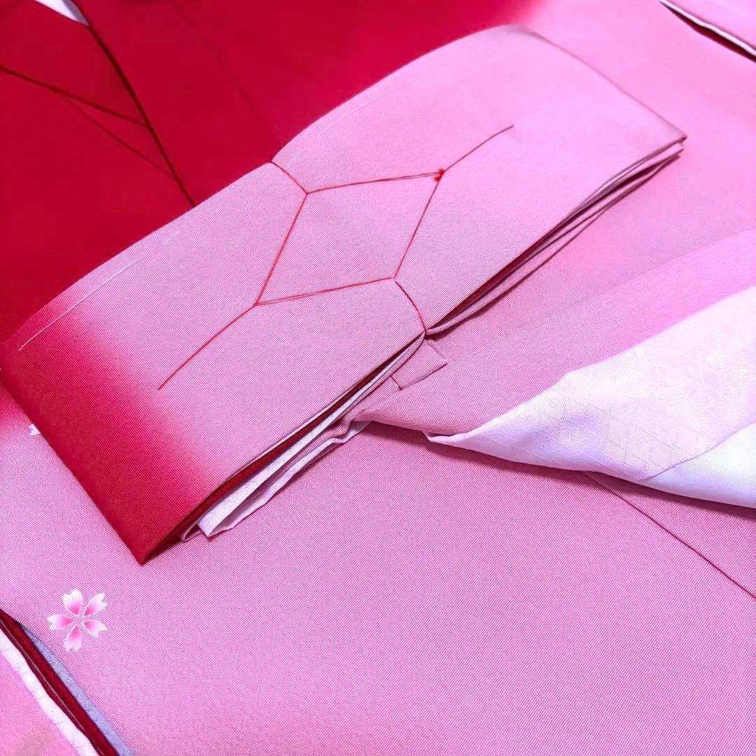 《新品》日本製 特選刺繍 ぼかし京友禅 本金銀箔技法 お宮参り 産着 たとう紙付