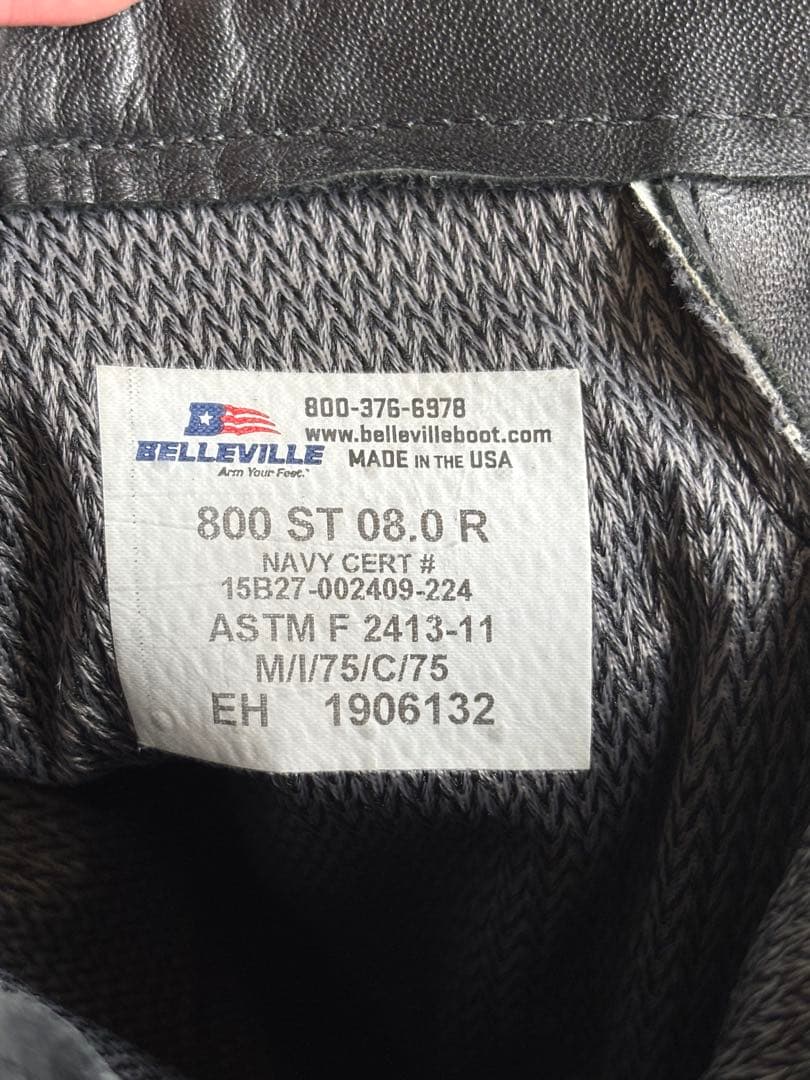 レア　飛行甲板ブーツ　NAVY Fight Deck 米軍　ゴアテックス