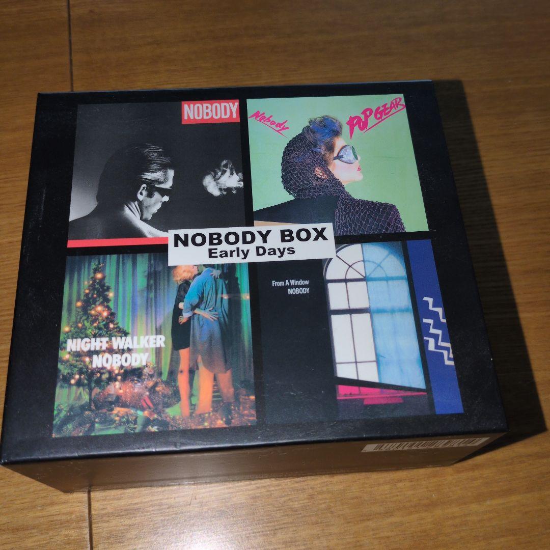 新品同様　NOBODY BOX Early Days　CDBOXセット