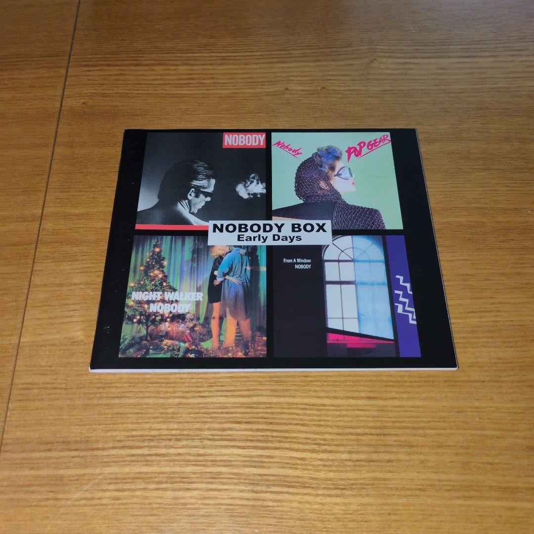 新品同様　NOBODY BOX Early Days　CDBOXセット