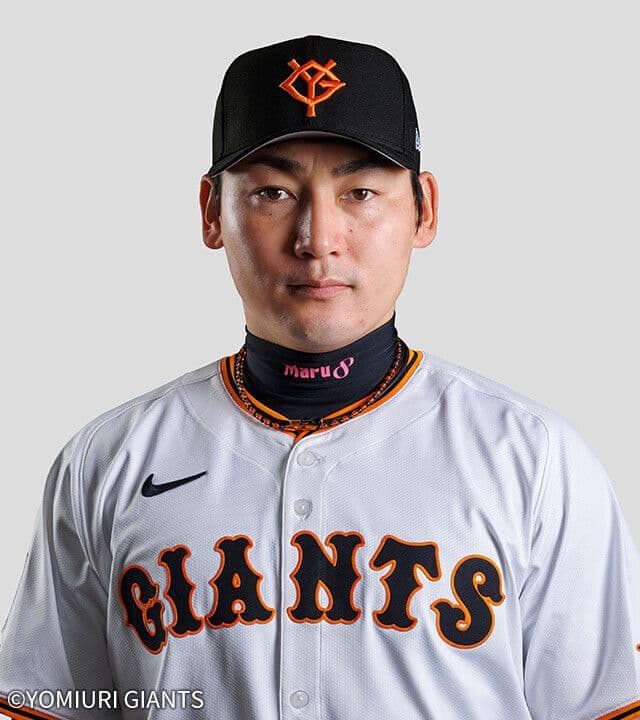 【読売ジャイアンツ】ホーム・レプリカユニフォーム＃８丸佳浩 Ｍサイズ