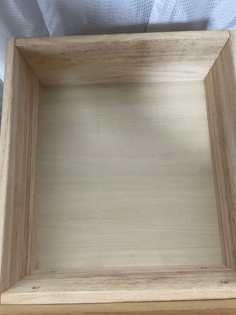 まつぼっくりMUJI 脚付き4段チェスト 廃盤希少品 幅80cm中古品