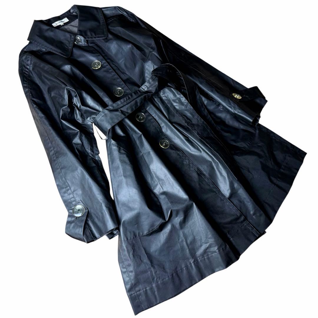 大きい✨イヴ サンローラン トレンチコート ライトアウター ジャケット　ベルト付