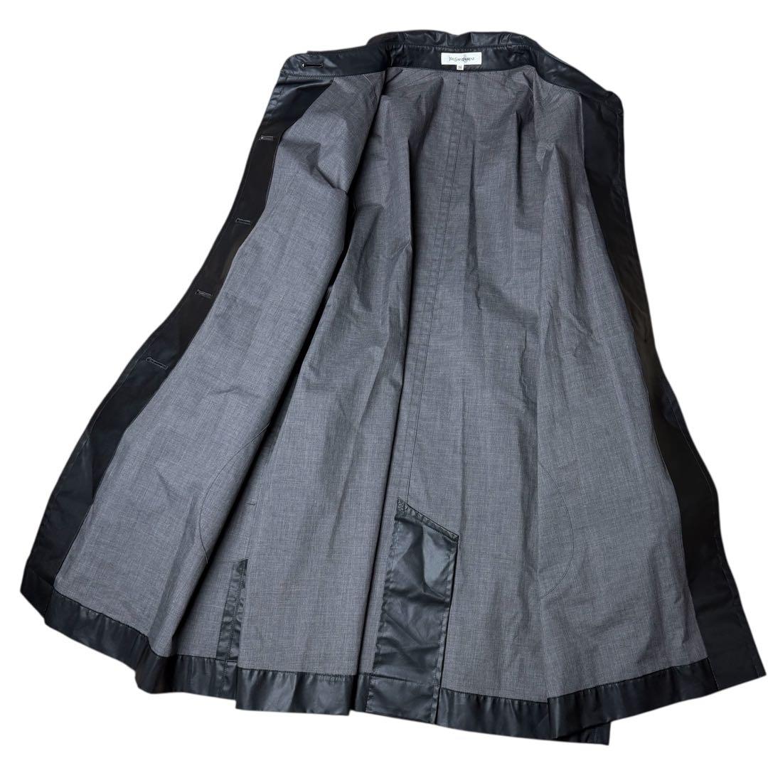 大きい✨イヴ サンローラン トレンチコート ライトアウター ジャケット　ベルト付