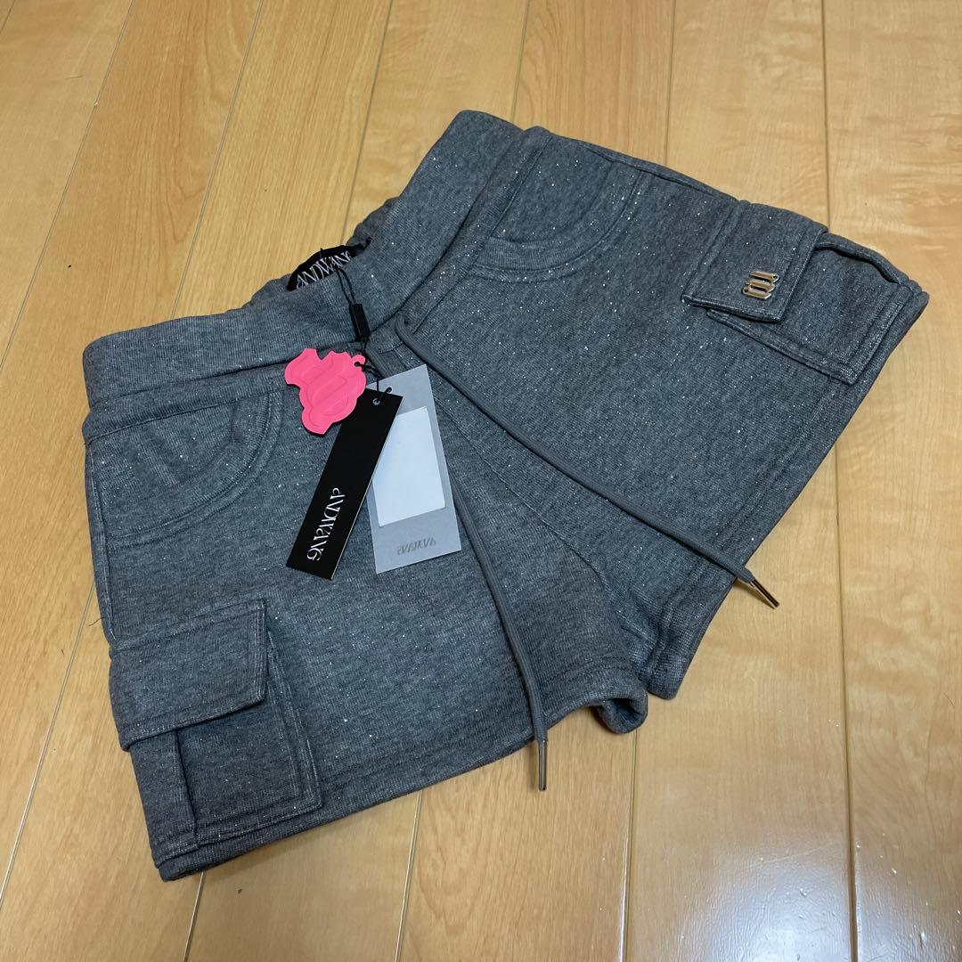 【新品未使用】andwang kirakira short pants パンツ