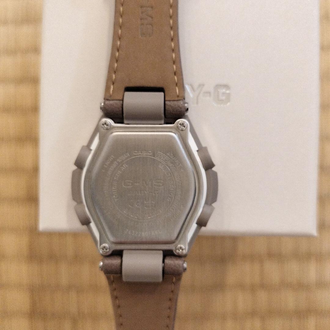 G-SHOCK G-MS ホワイト/シルバー 腕時計