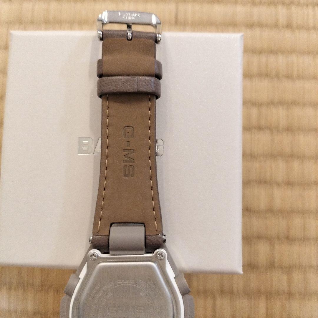 G-SHOCK G-MS ホワイト/シルバー 腕時計