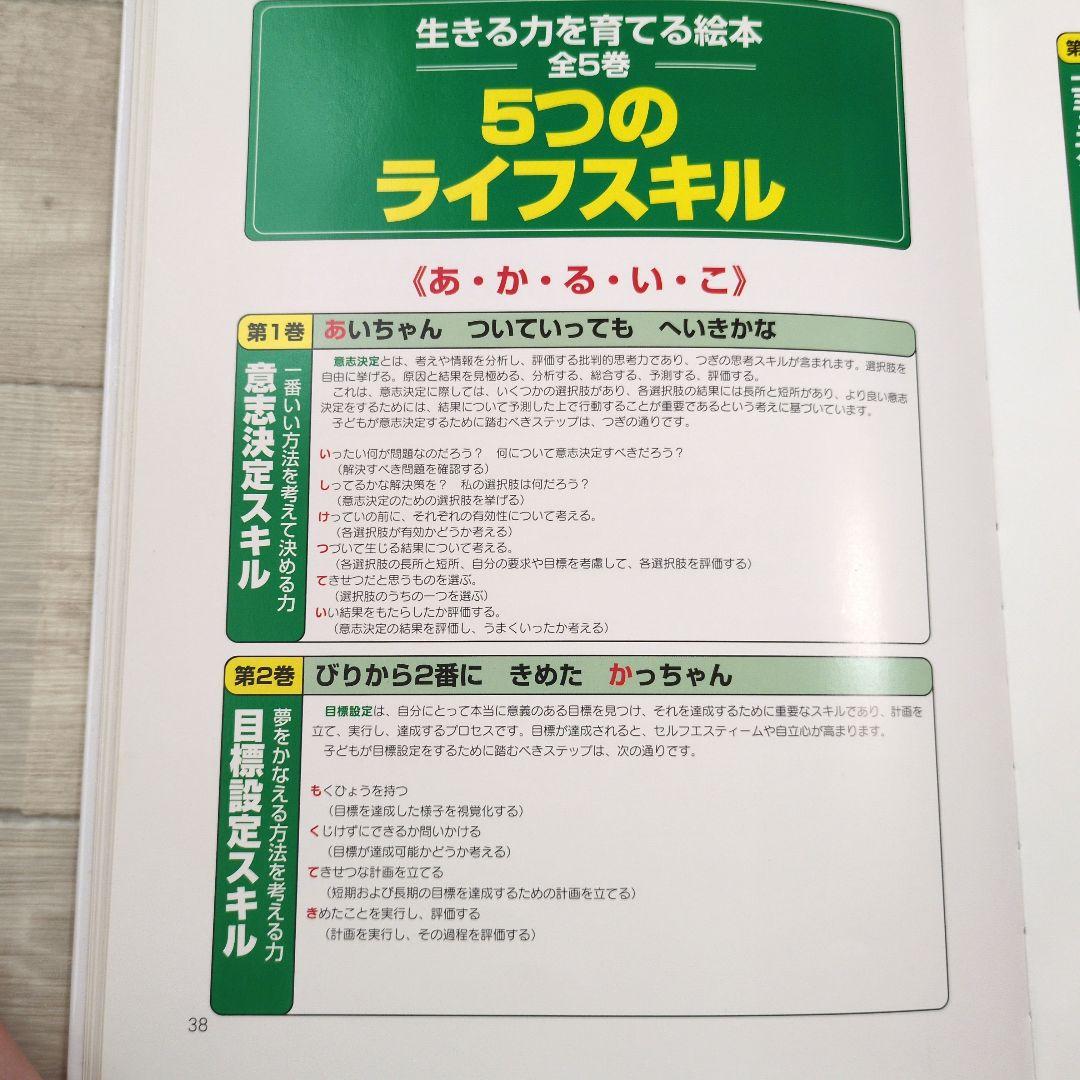 ★希少★　「生きる力を育てる絵本」全5冊セット　学研