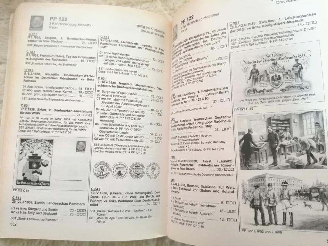 ドイツ：ポストカード / 私製ハガキ カタログ 2巻セット