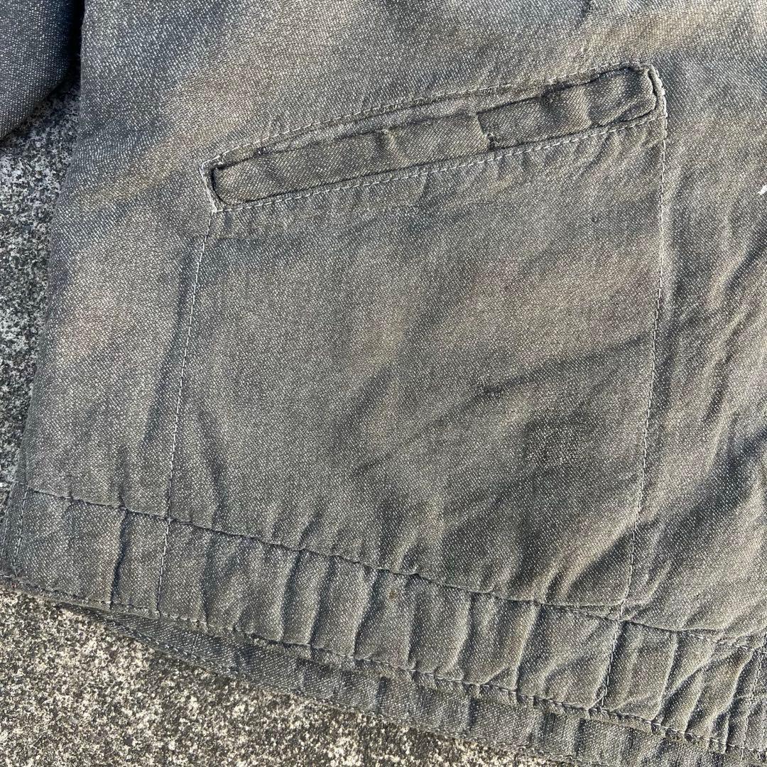 身幅70cm 50sブラックシャンブレー ジャケット ヘラクレス BIG MAC