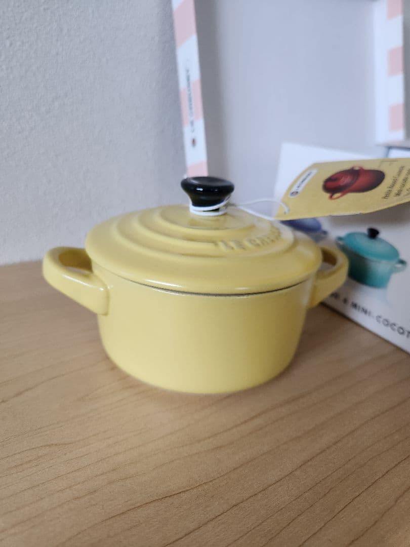 ル・クルーゼ ミニココット 4個セット 箱付き 未使用 パステルカラー