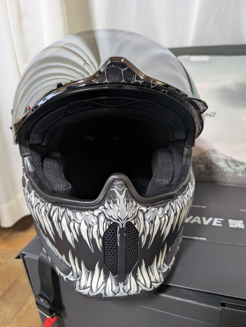 H*F様 新品！未使用品Ruroc 4.0 フルフェイスヘルメット