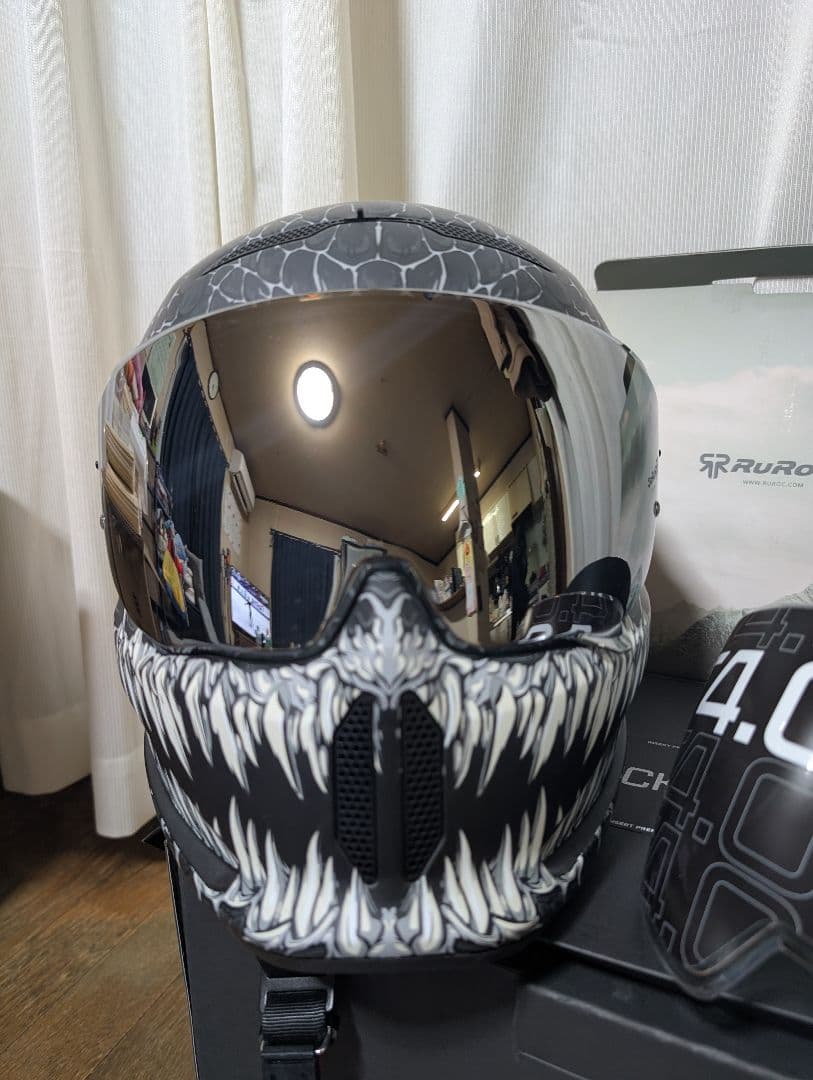 H*F様 新品！未使用品Ruroc 4.0 フルフェイスヘルメット