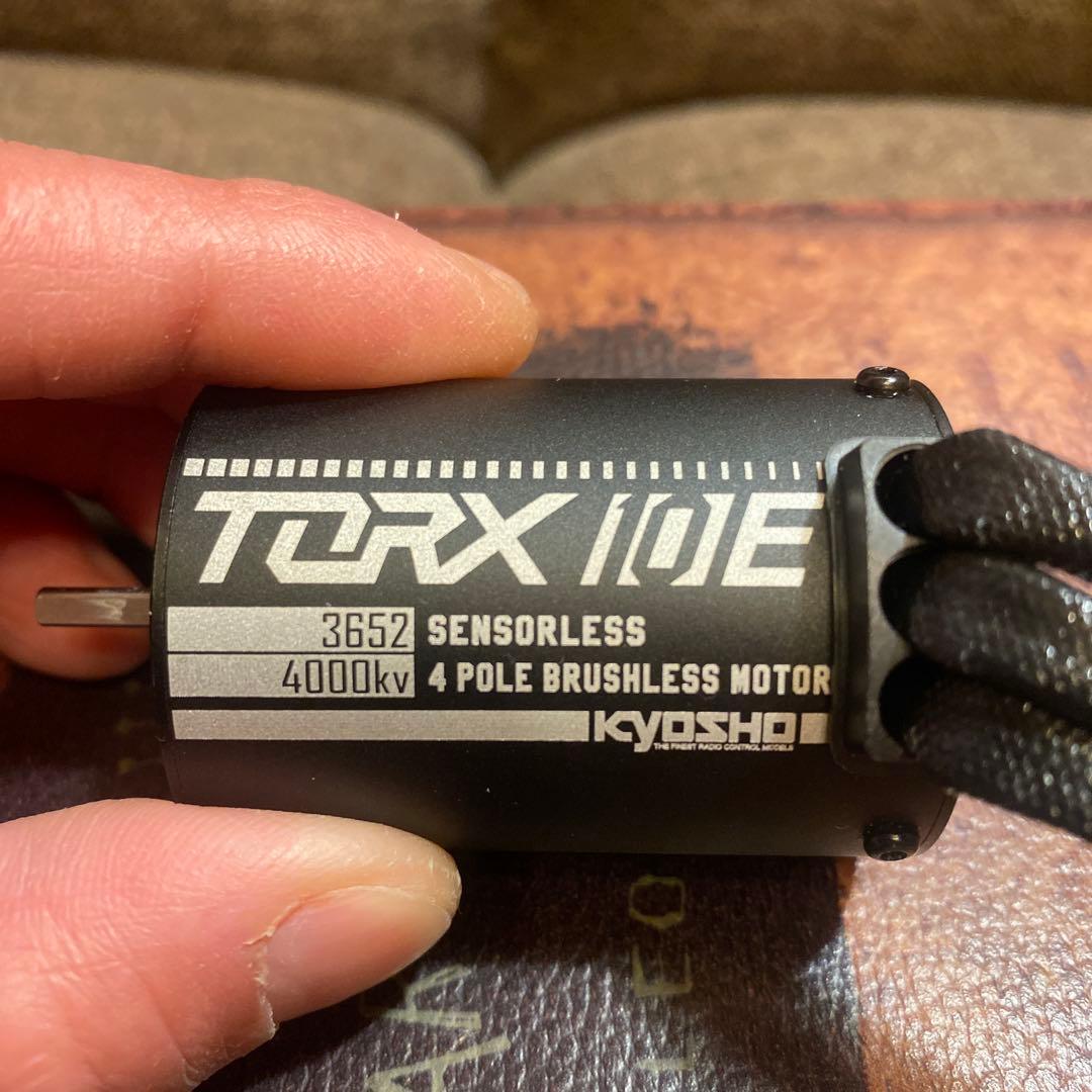 ほぼ未使用　京商ブラシレス　TORX10Eモーター・BRAINZ10v2アンプ