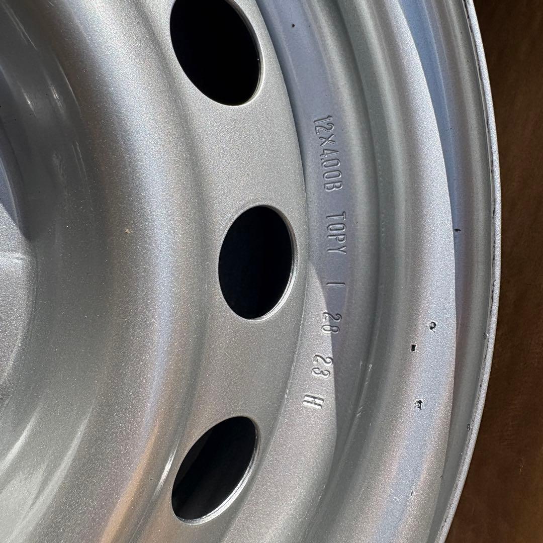 ダイハツ純正 ハイゼットトラック 新車外しホイール4本