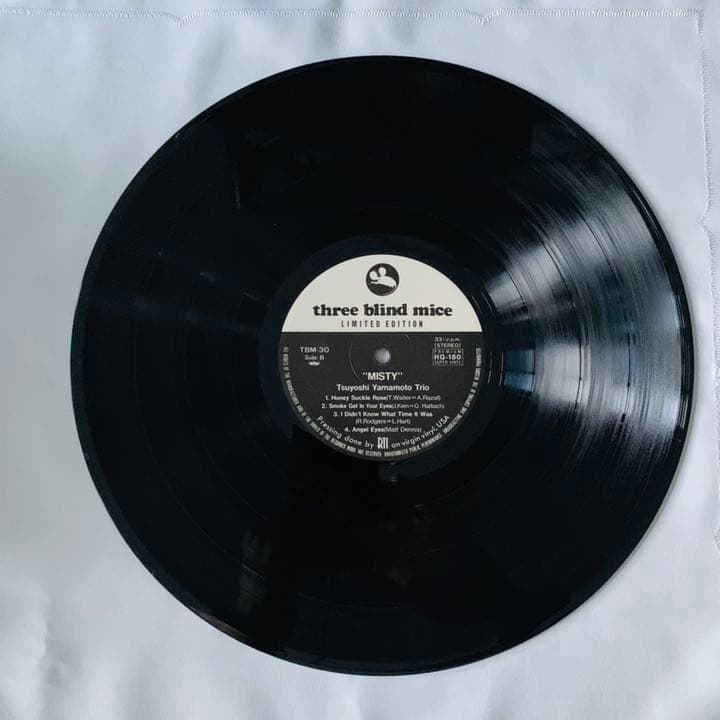 【ＬＰ盤面良好】完全限定版　山本剛　ミスティ　TBM-30