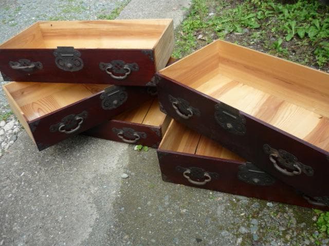 箪笥（タンス）五杯　アンティーク調