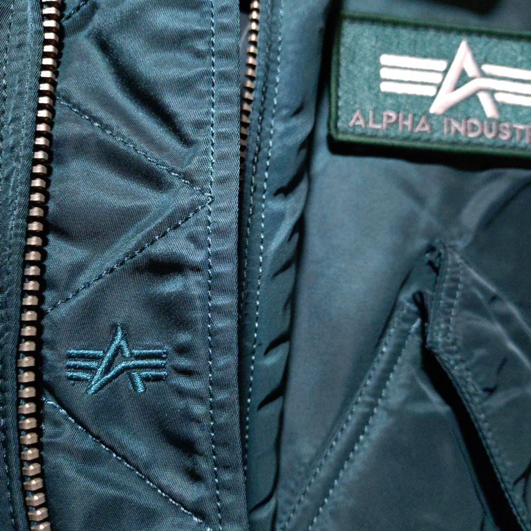 ALPHA INDUSTRIES MA-1 フライトジャケット ダークグリーン