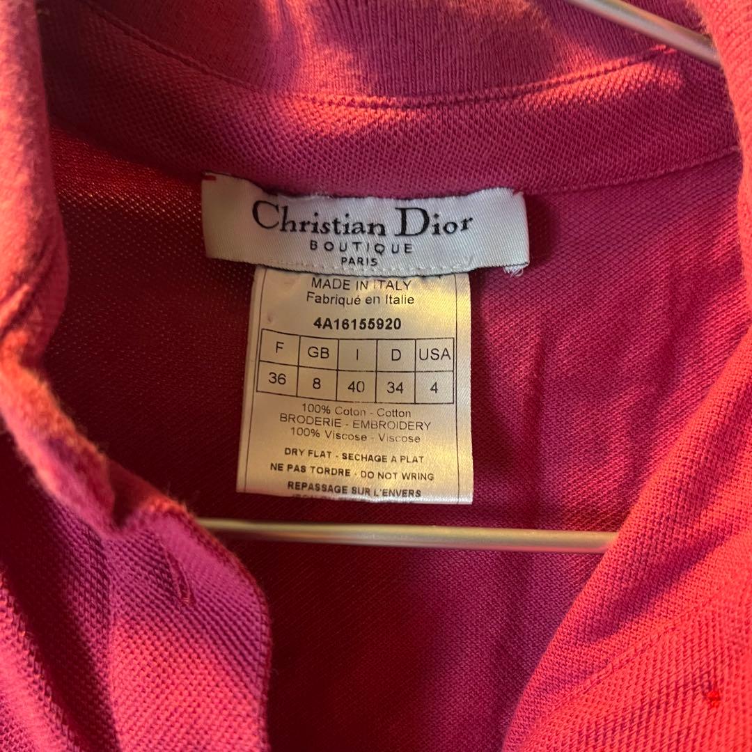 【週末限定セール】Dior ディオールノースリブポロシャツ