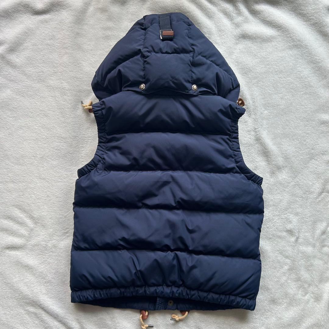 ポロラルフローレン　ダウンベスト　フードつき　ネイビー　ユニセックス　定番