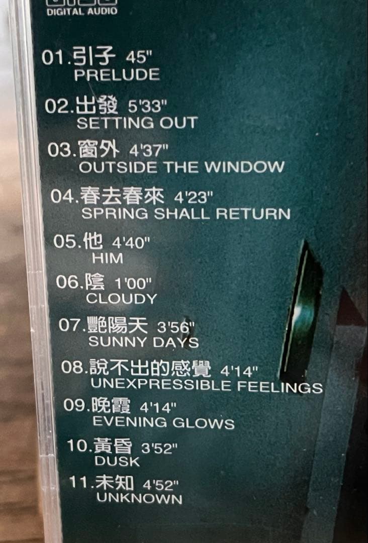 竇唯（ドウ・ウェイ）Dou Wei 「艶陽天」未開封CD