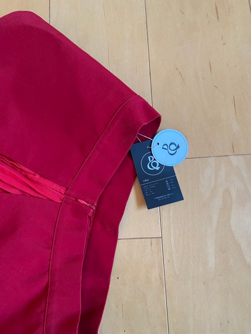 セール❤️新品　社交ダンス衣装　ダンススカート dancequeen 赤