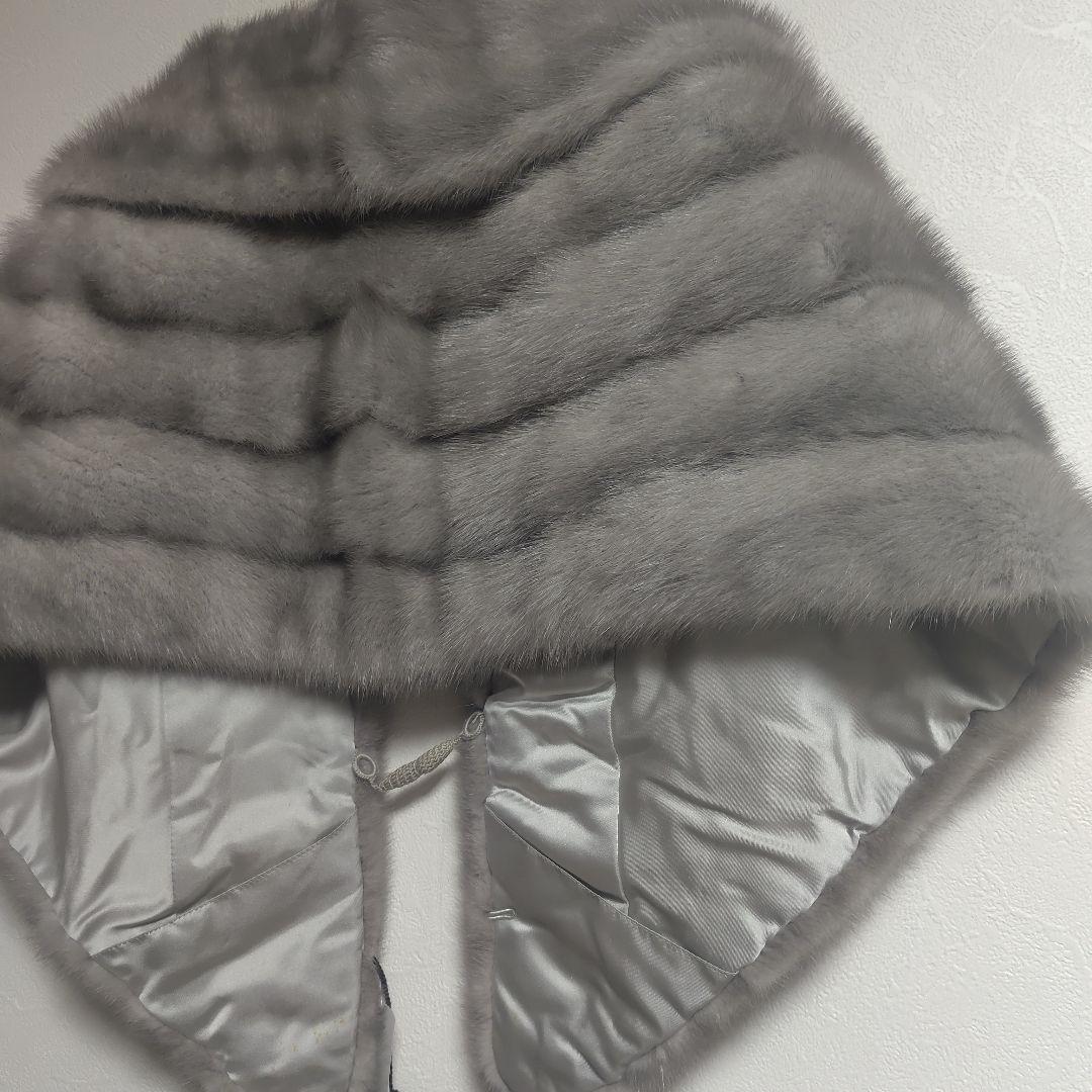 新品タグ付き 訳あり SAGA MINK サガミンク ショール 定価13万円