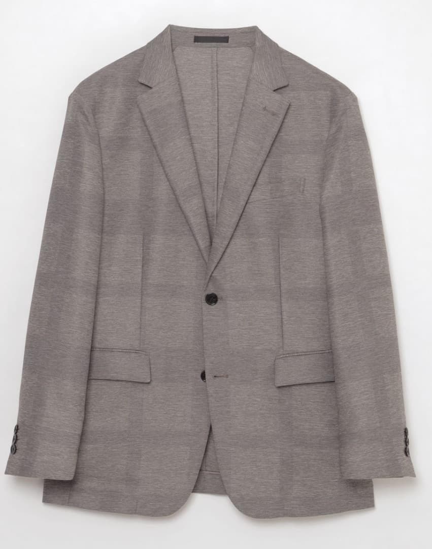 ブラックレーベルクレストブリッジ シャドーブリッジチェックカラミジャケット