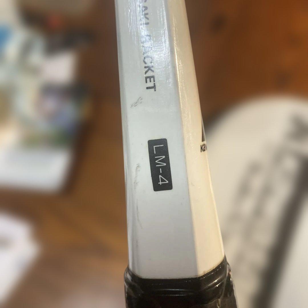 軟式テニスラケットカバー付き　伝統のウッドnewNUMBERONE