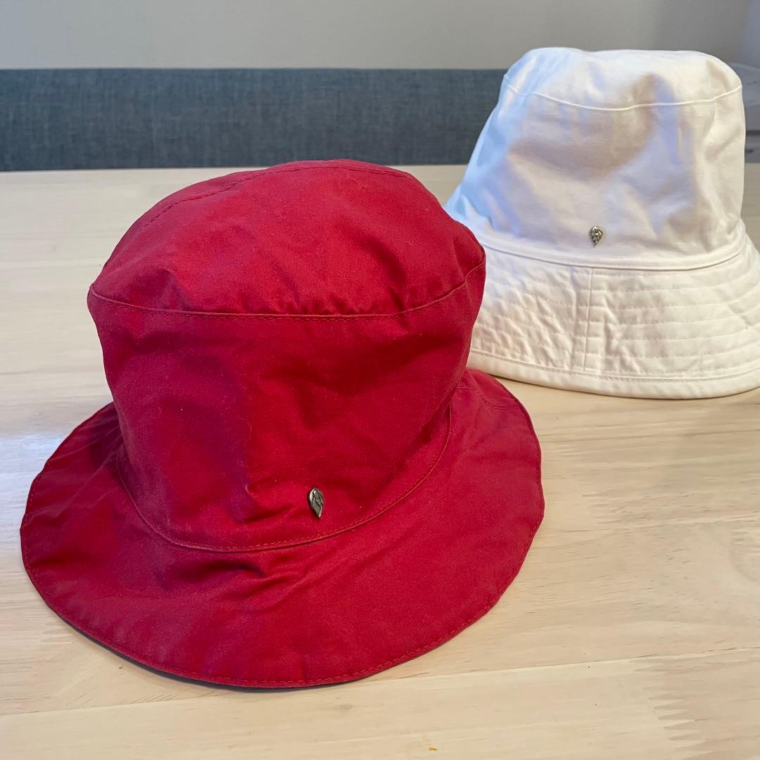 未使用 HELEN KAMINSKI ヘレンカミンスキー ハット 帽子 赤