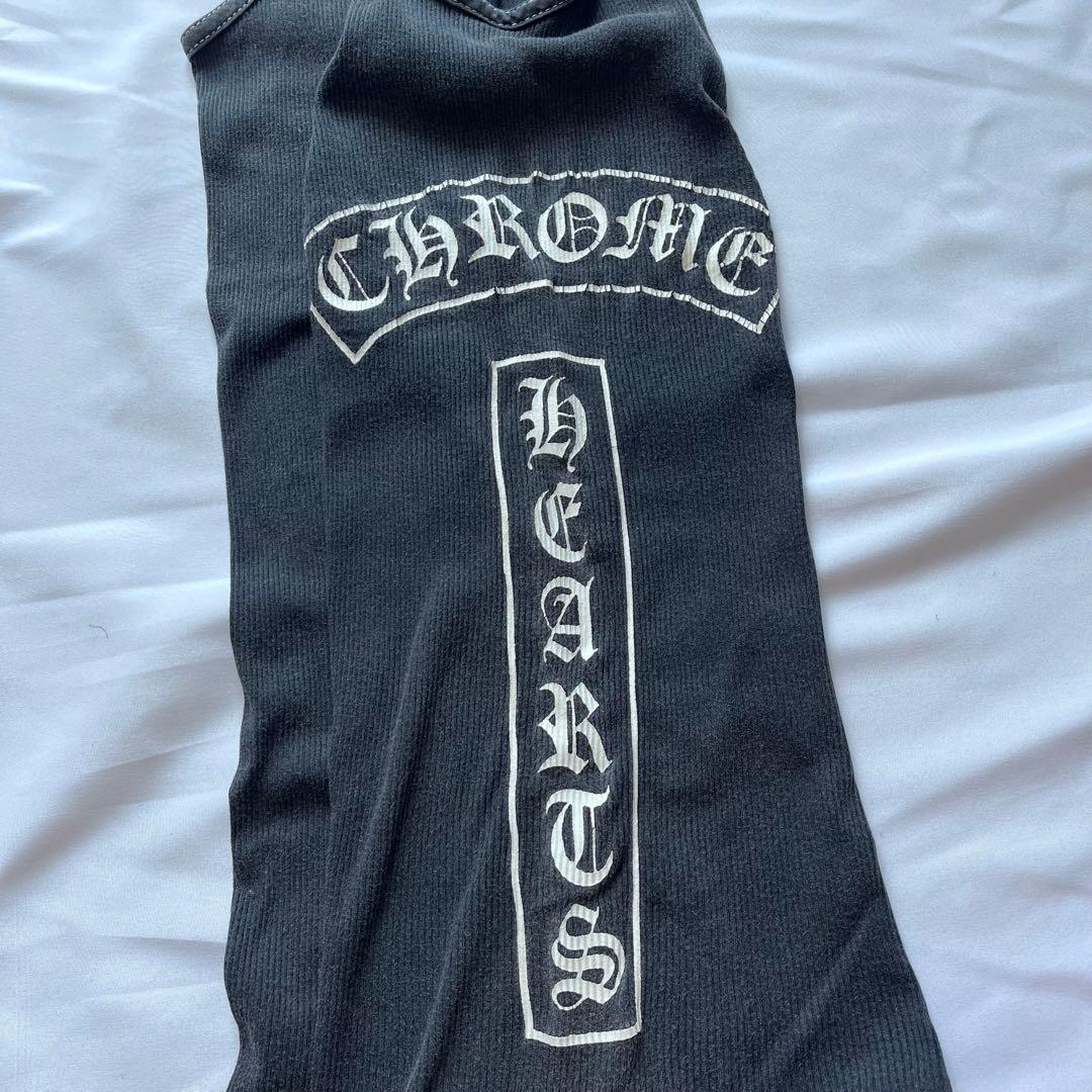 CHROME HEARTS タンクトップ Sサイズ ブラック FUCK YOU