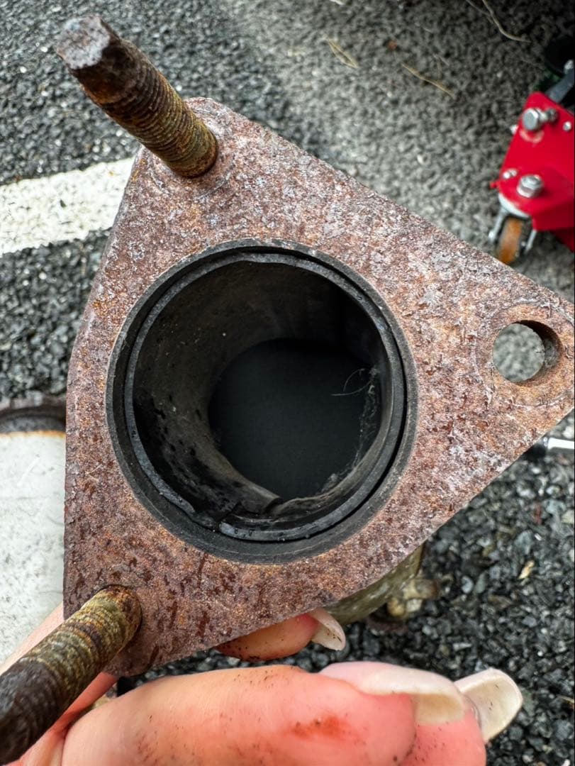 Z33 cpv35 純正触媒　マフラー