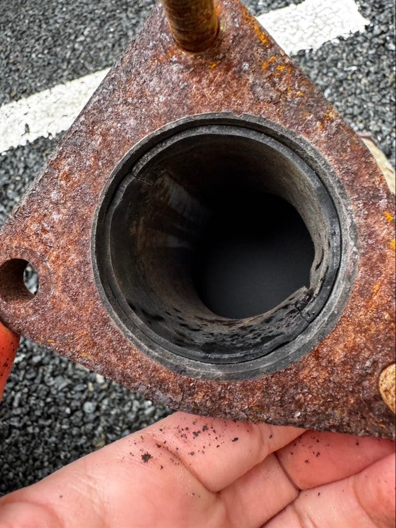 Z33 cpv35 純正触媒　マフラー