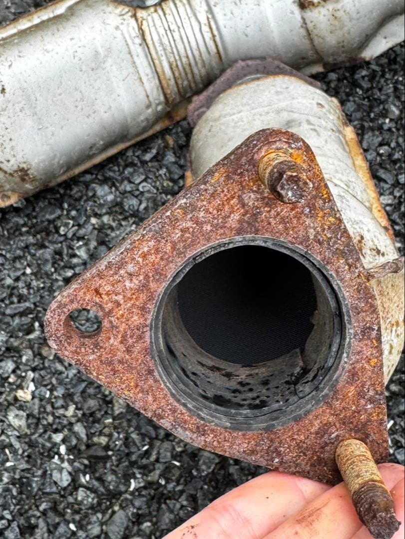 Z33 cpv35 純正触媒　マフラー