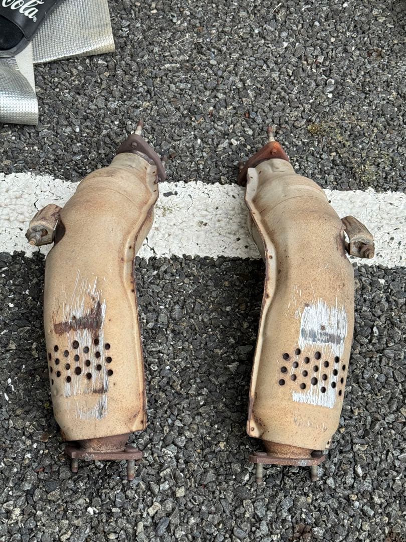 Z33 cpv35 純正触媒　マフラー