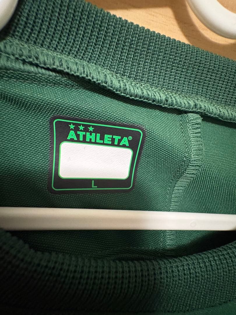 東京ヴェルディ 練習着 アスレタ ピステ Ｌ　ATHLETA 未使用