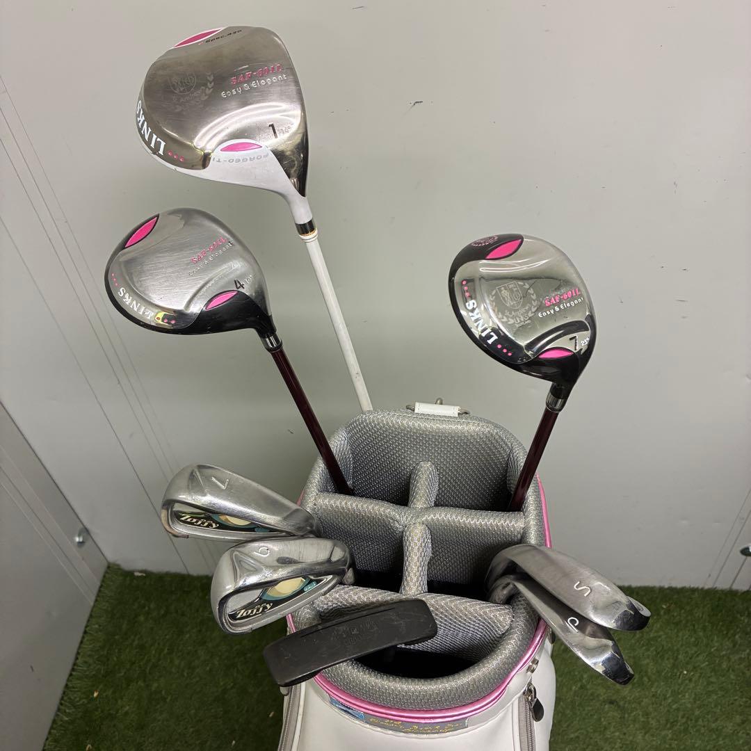 レディースゴルフクラブセット【St Andrews】【ZOFFY】【初心者用】★