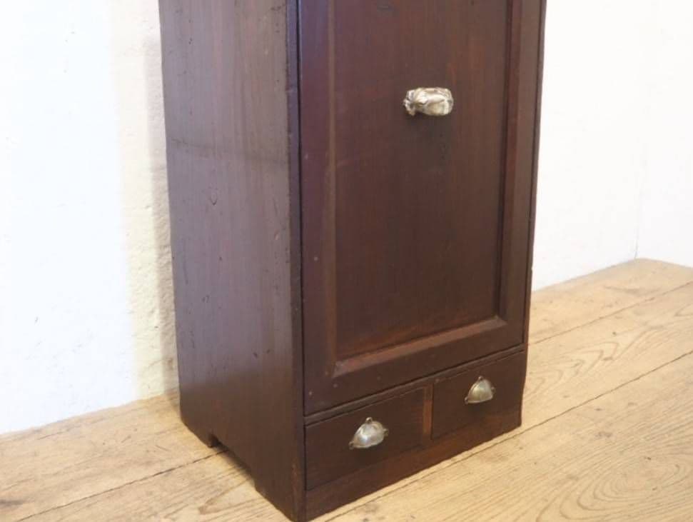 1015 ケンドン式　収納棚　飾り棚 ケース　古家具　古道具　レトロ　ビンテージ