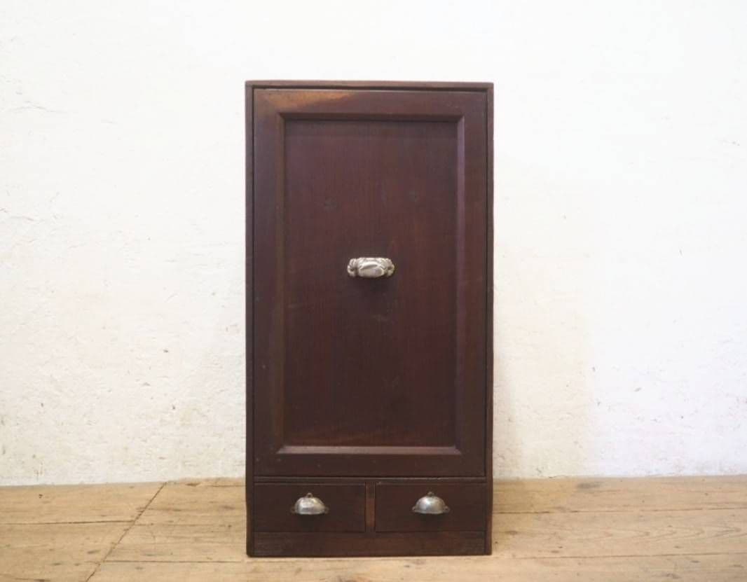 1015 ケンドン式　収納棚　飾り棚 ケース　古家具　古道具　レトロ　ビンテージ