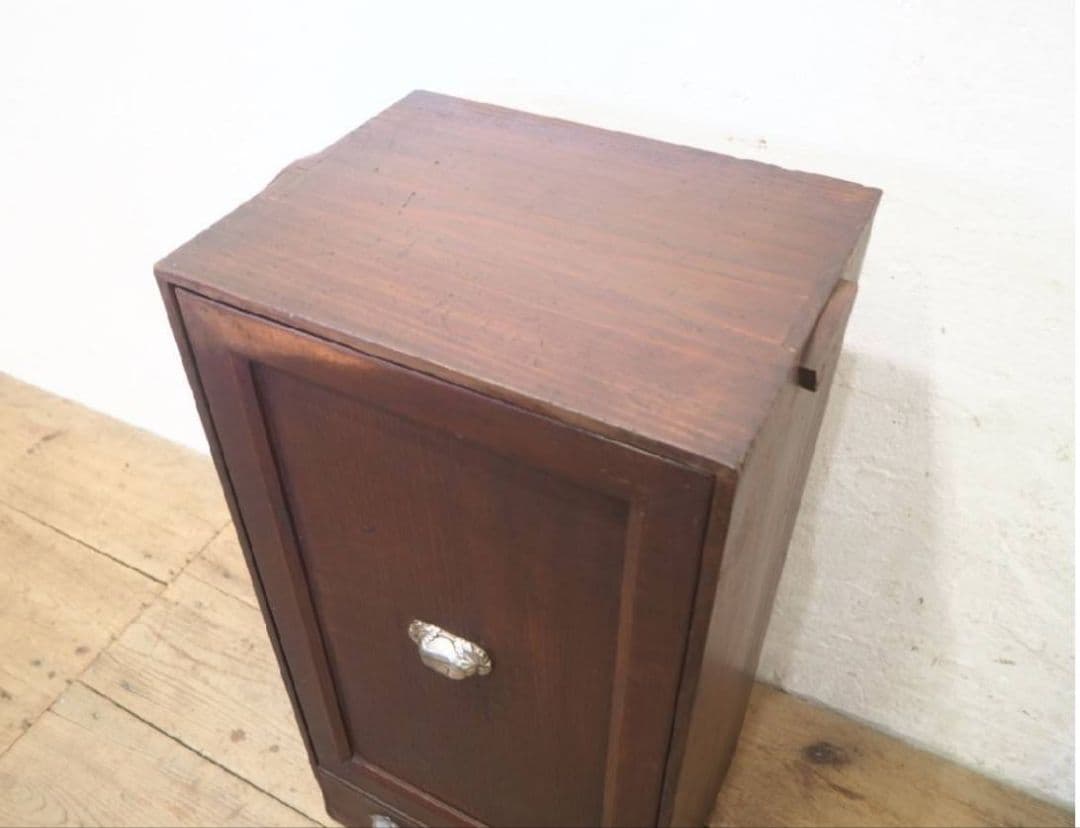 1015 ケンドン式　収納棚　飾り棚 ケース　古家具　古道具　レトロ　ビンテージ