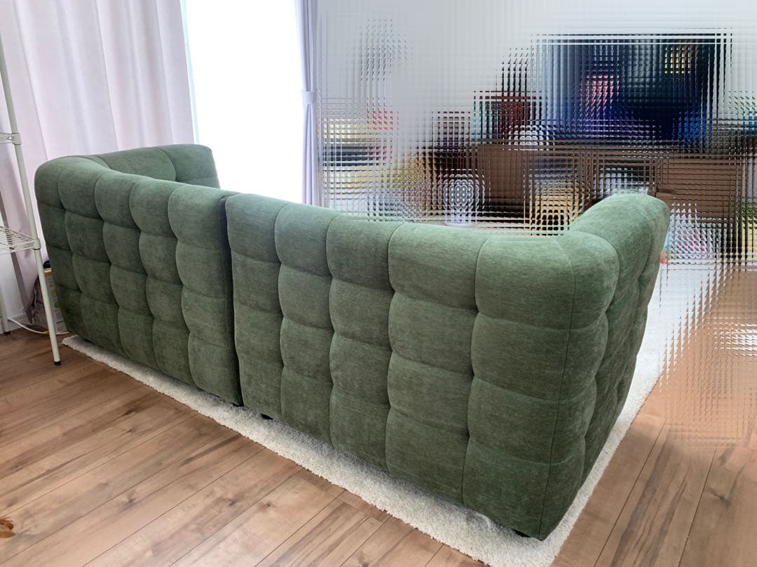 美品　オシャレ　ソファー　三人掛け