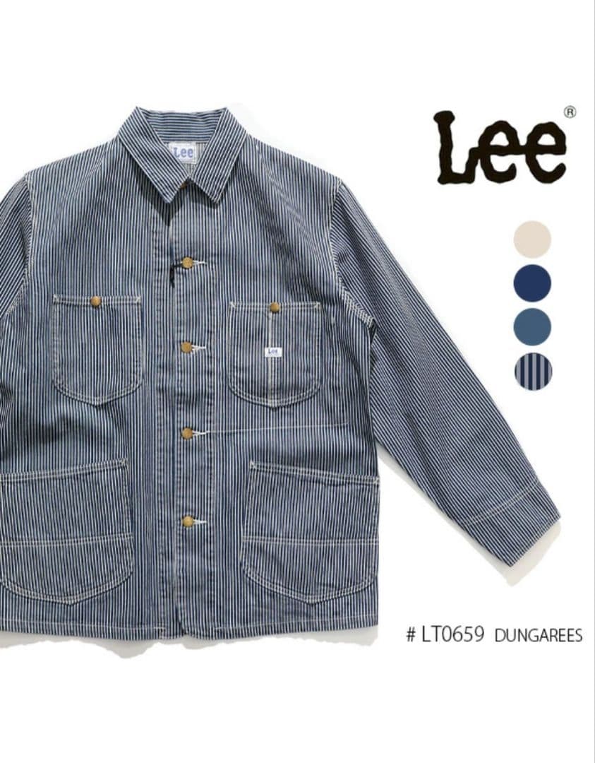 新品未開封　Lee カバーオール　【L】ヒッコリー